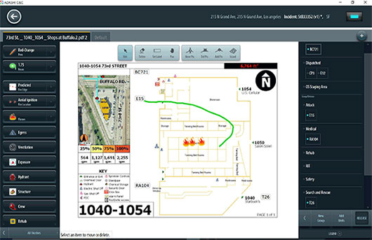 Incident pre plans annotation