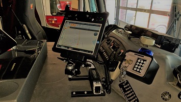 mystic-fire-department-first-response Ann Arbor Michigan - In Vehicle Screen Shot
