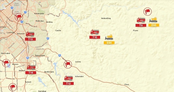 fire incident command vehicle tracking