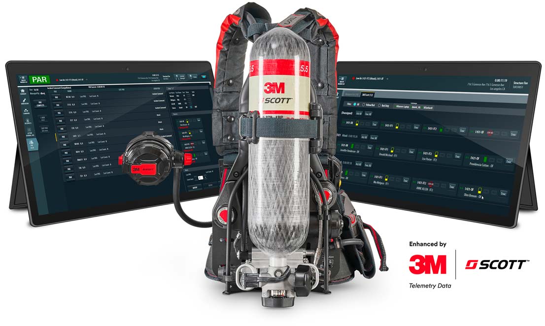 Adashi C&C with 3M™ Scott™ SCBA integration